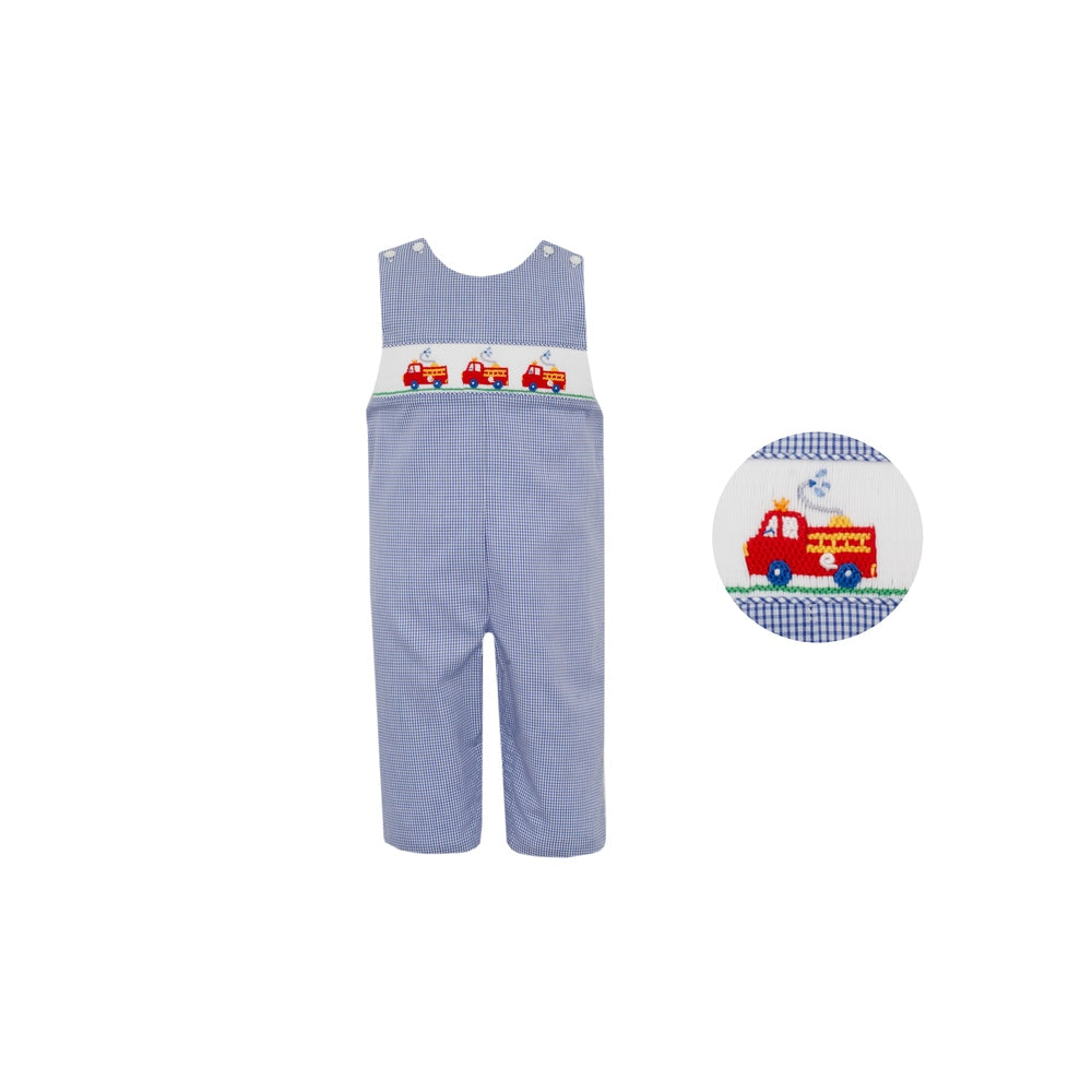 FIRETRUCK SMOCKED LONGALL