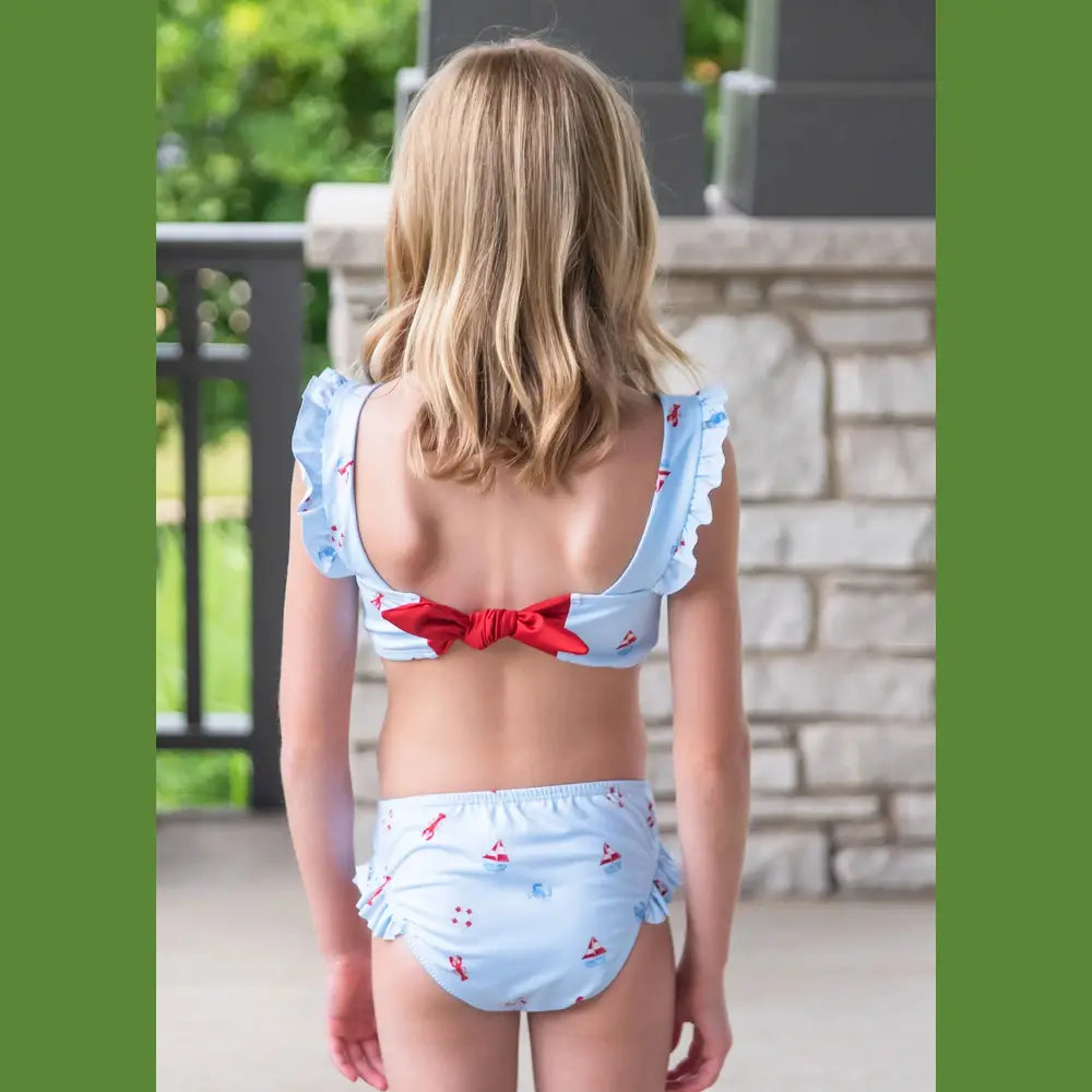 Maddox Two Piece Swim Lobster