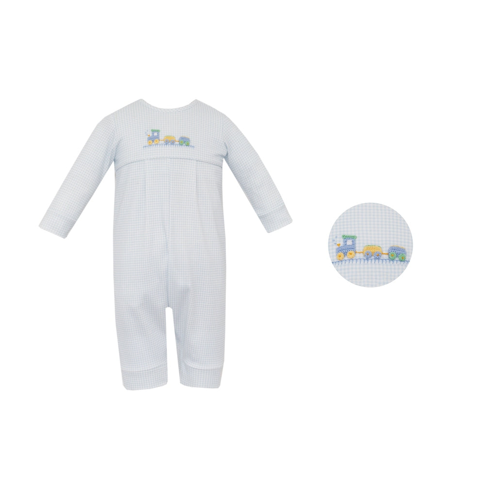 Train Knit Long Romper