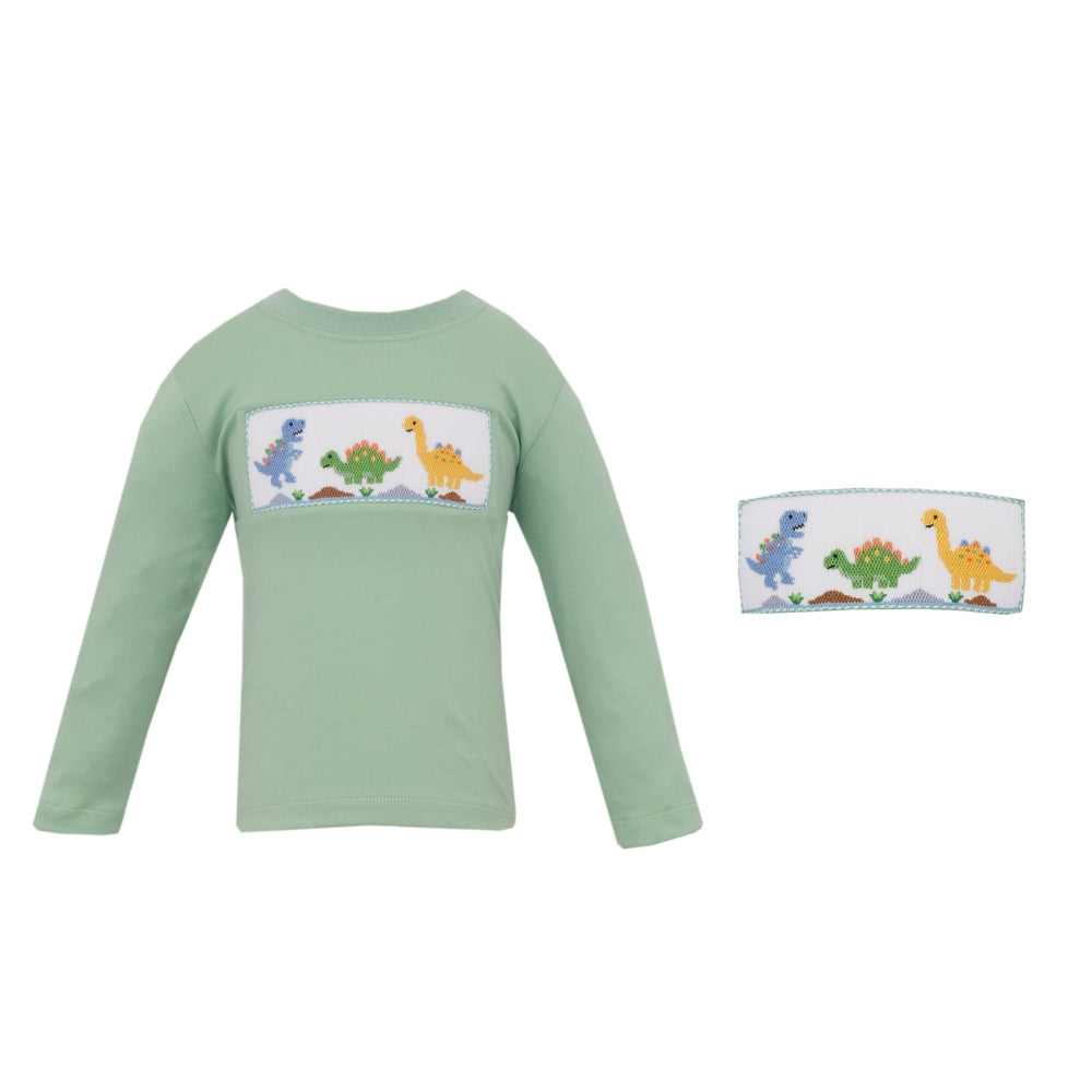 Dinosaur Long Sleeve Shirt - Green