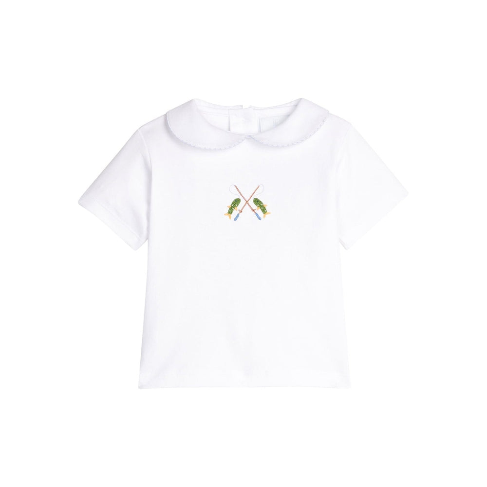 Crochet Peter Pan Shirt - Fishing Rod