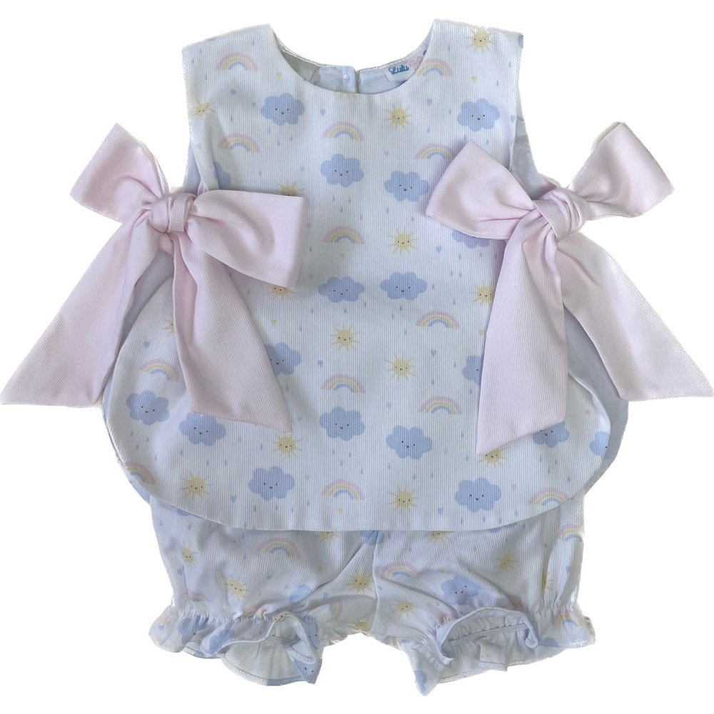 Rainbow Cloud Bloomer Set