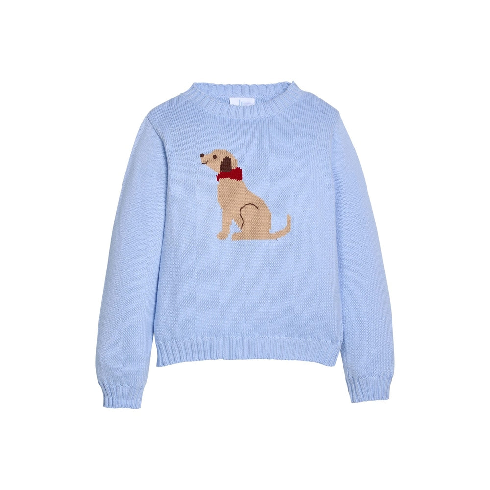 Intarsia Sweater - Seated Lab