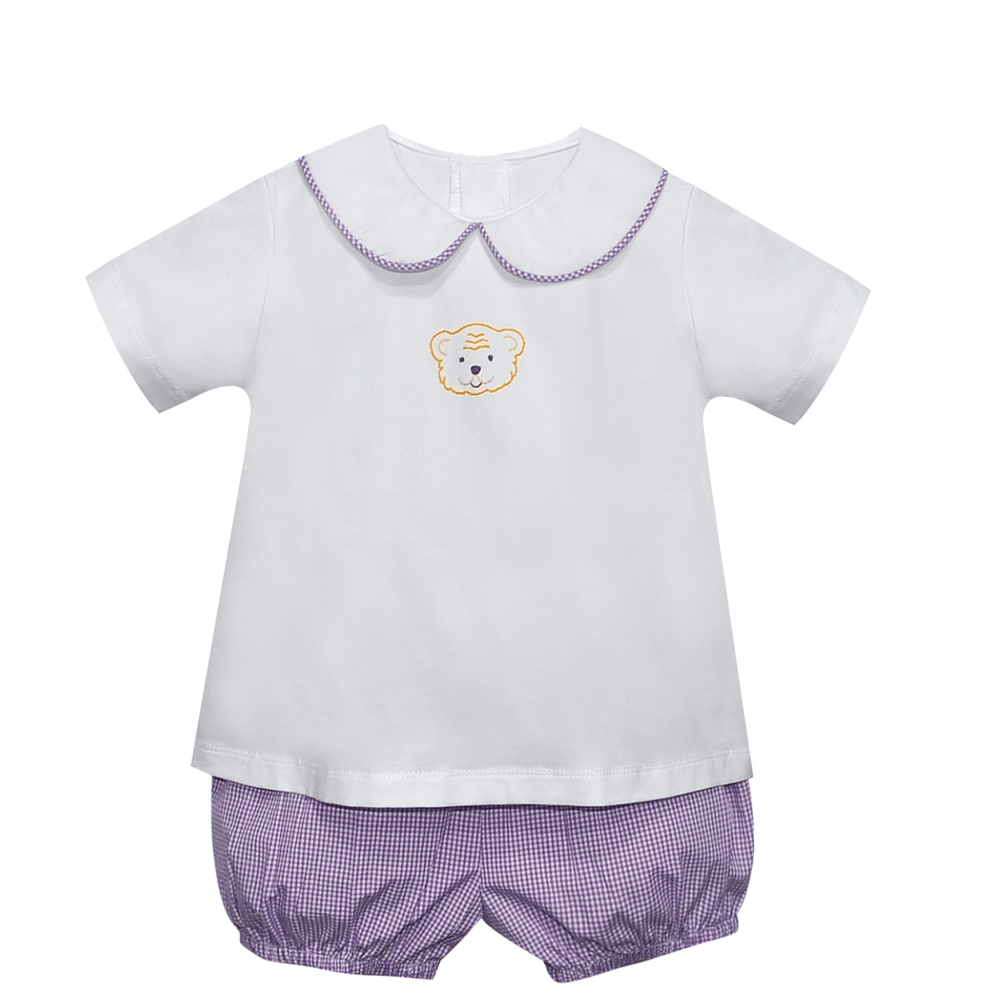 Tiger Stitch Short Set