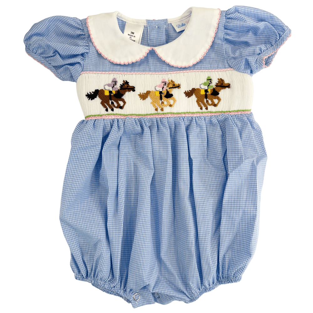 Derby Girl Smocked Bubble