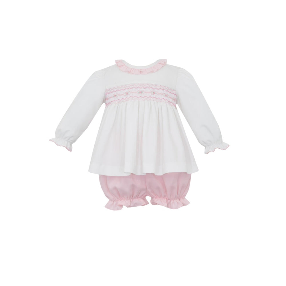 Pink Viyella Bloomer Set