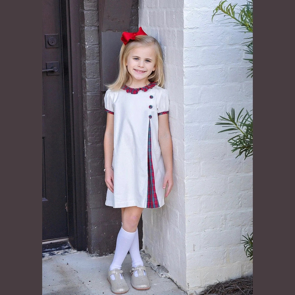 Rosie Dress - Red Christmas Plaid