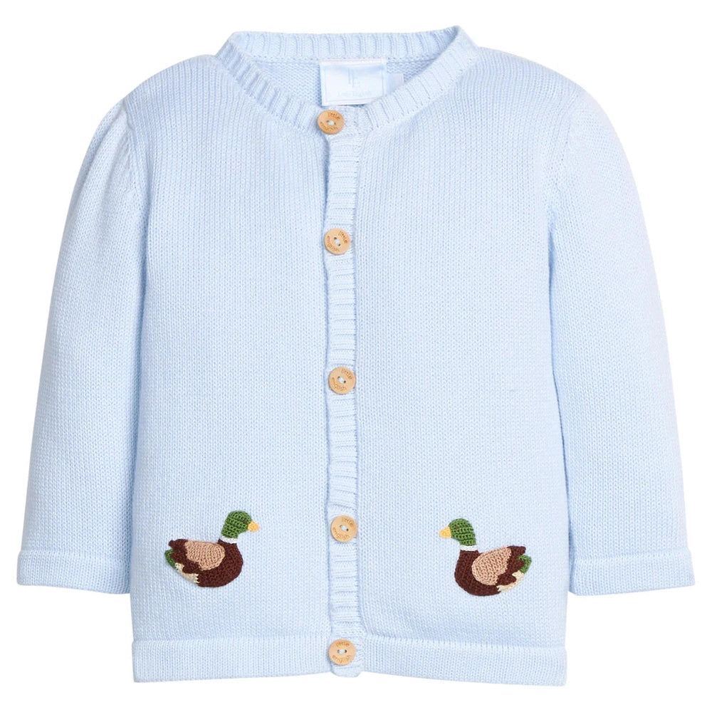 Crochet Cardigan - Mallard