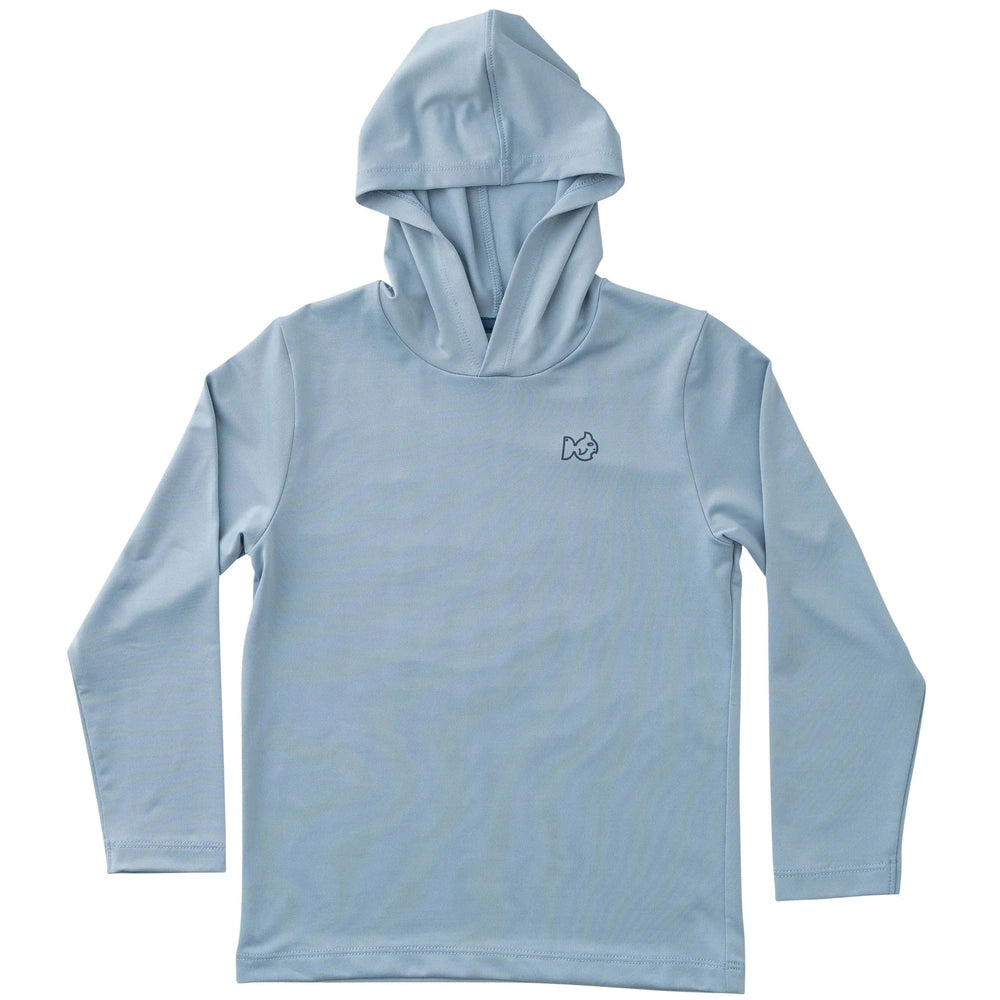 Performance Hoodie Shirt - Ashley Blue