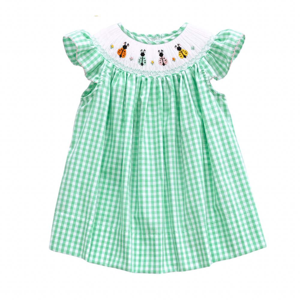 Ladybug Smocked Dress Seaux Kids Boutique Ladybug Smocked Dress Seaux Kids Boutique