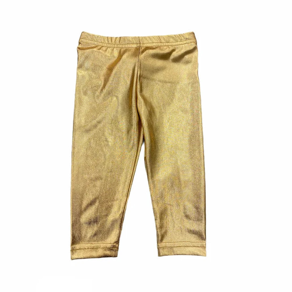Metallic Legging - Gold