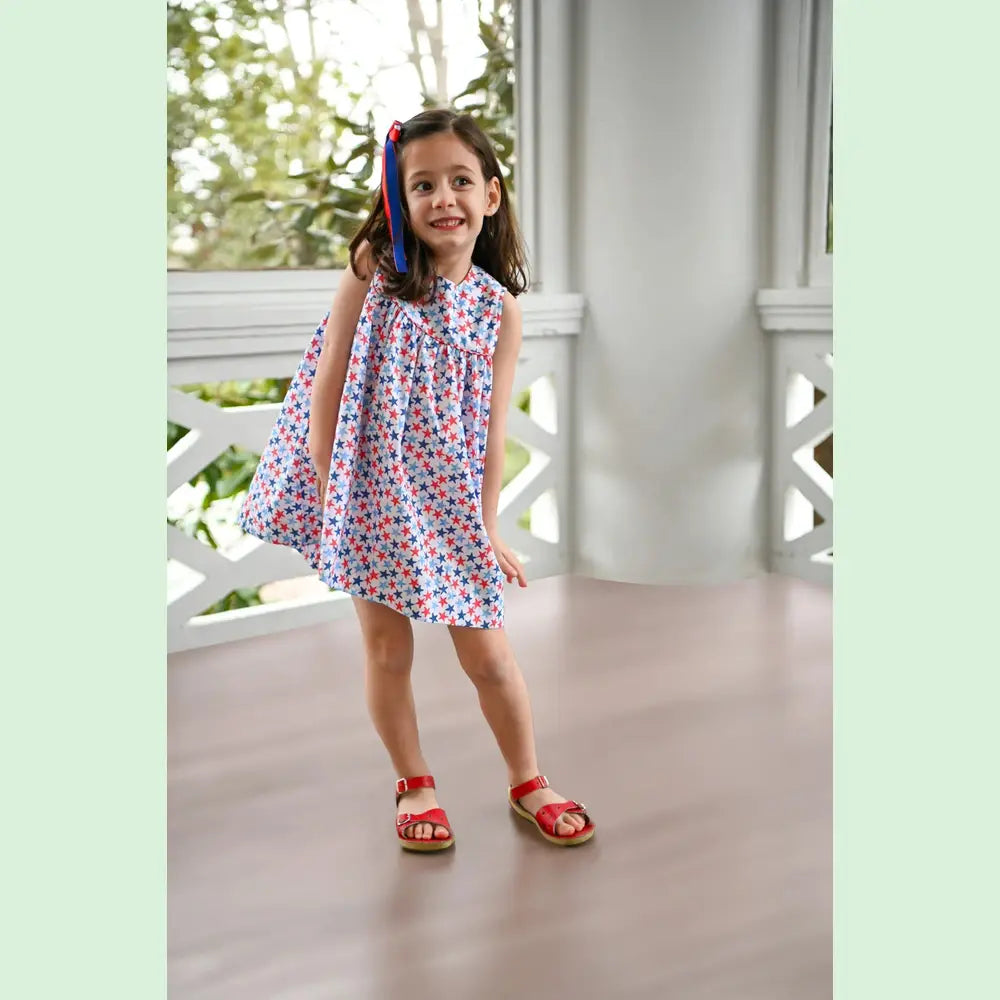Lucy Dress - Patriotic Stars