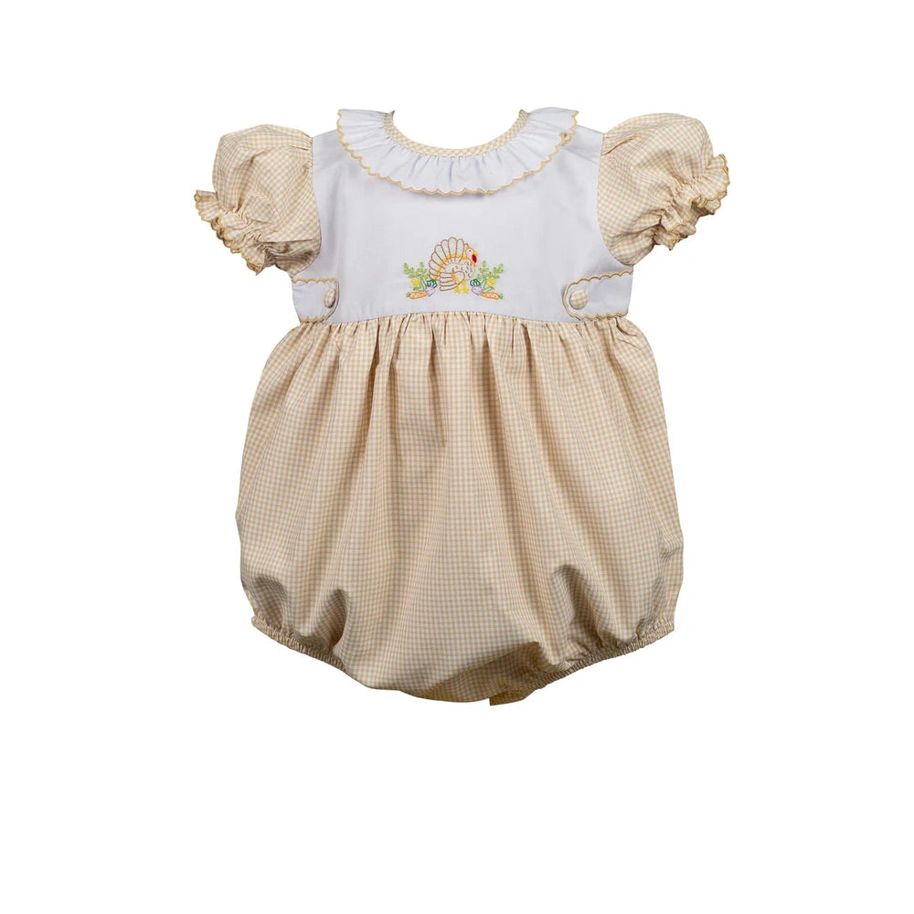 Mayflower Turkey Girl Bubble