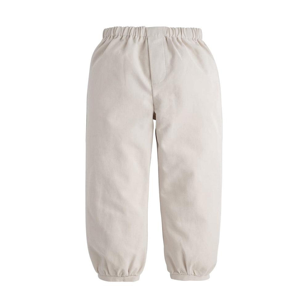 Banded Pants - Pebble Twill