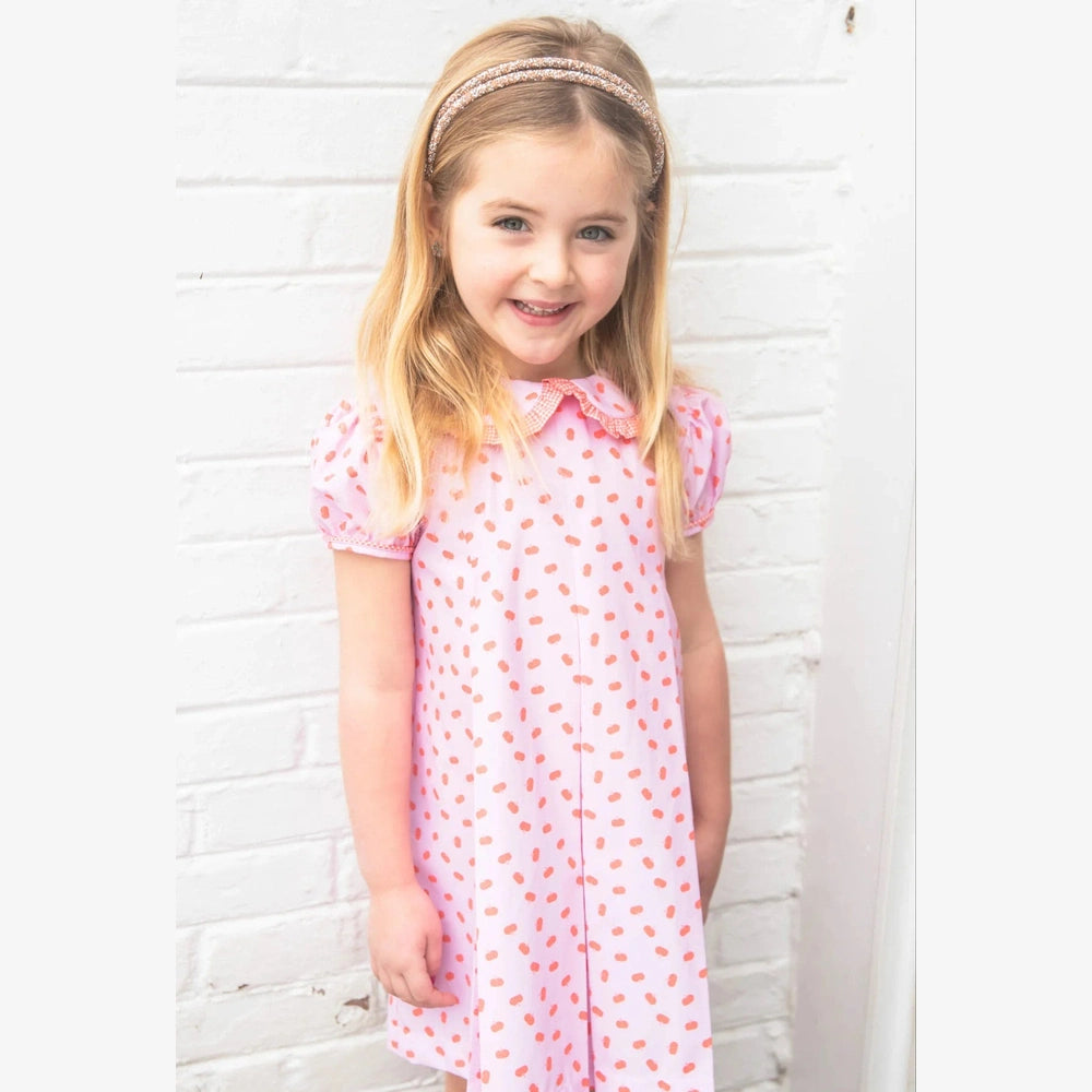 Penny Pleat Dress - Pumpkins