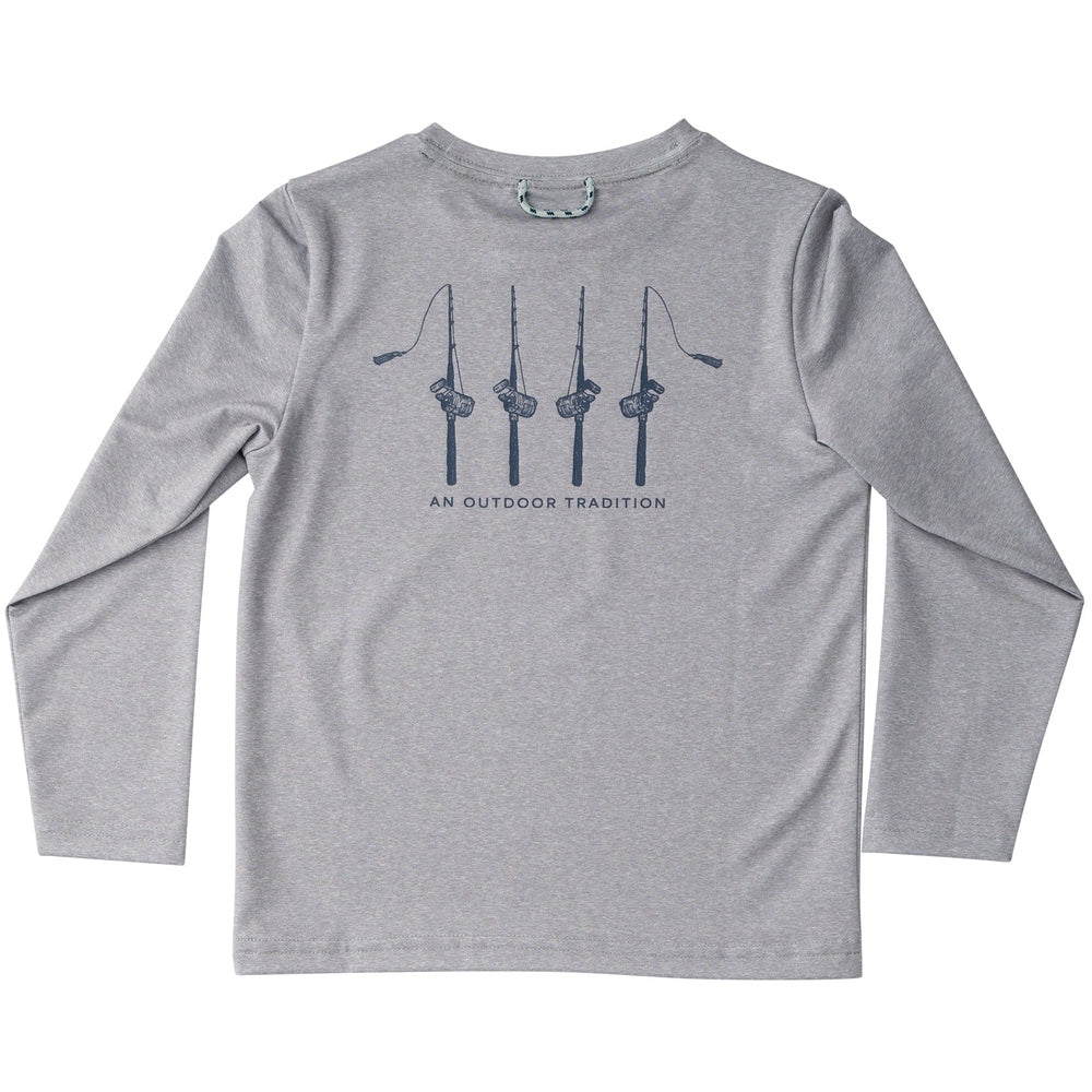 Pro Performance Long Sleeve Shirt - Heather Gray