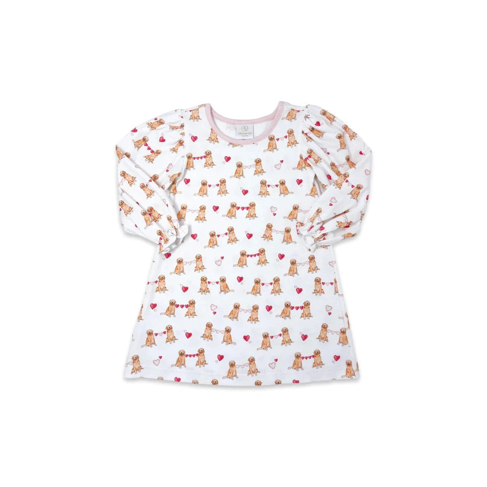 Puppy Love Dress - Pink