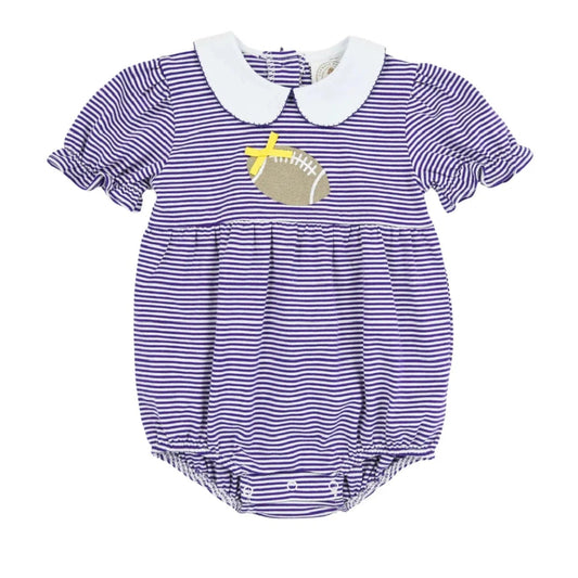 Tailgate Bubble - Purple Stripe