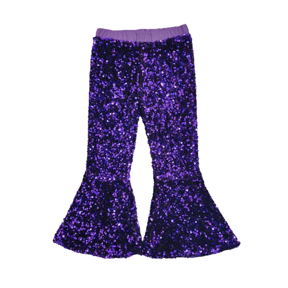 Purple Sequin GoGo Pants