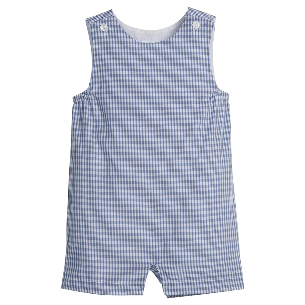 Campbell Shortall - Gray Blue Gingham