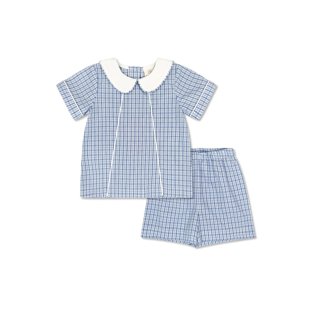 Adam Short Set - Billings Blue Plaid