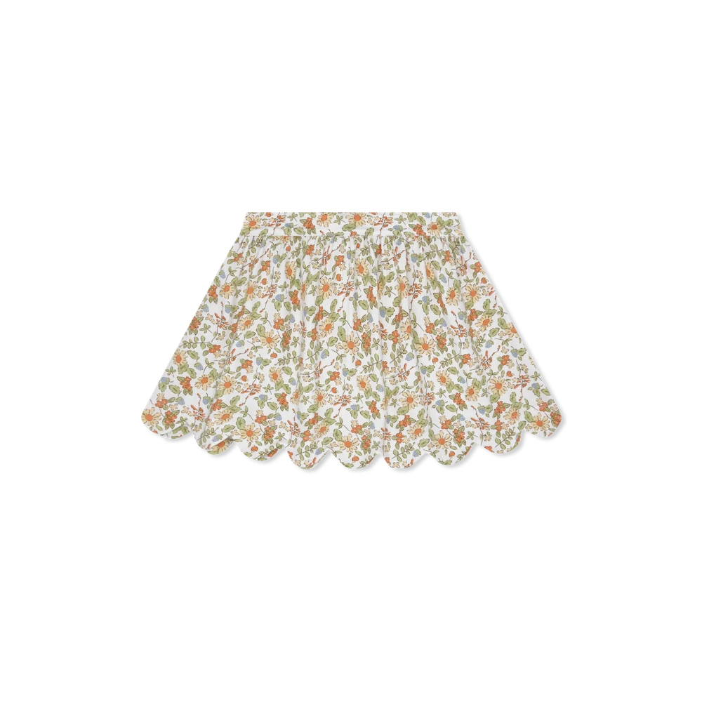 Susie Scallop Skirt - Hearthside Floral