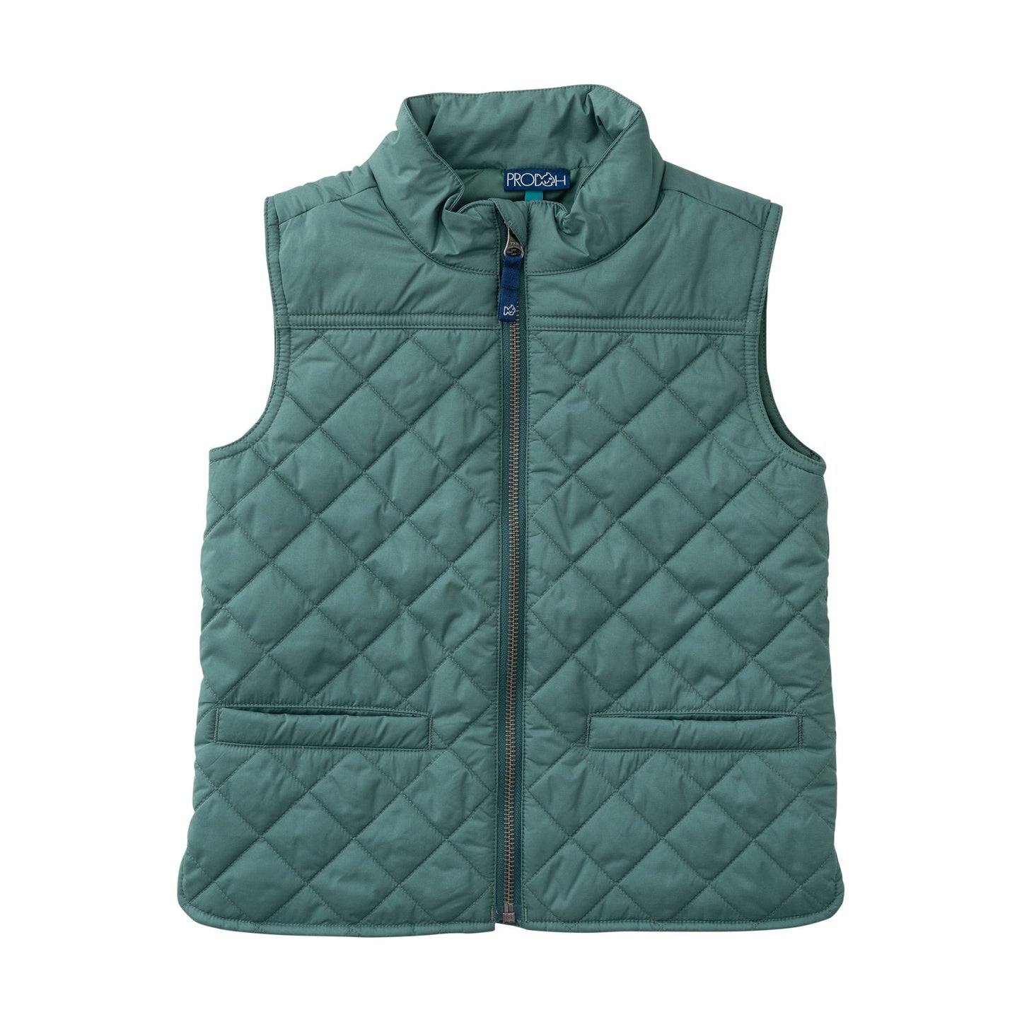 Pro Quilted Vest - Smoke Pine Green