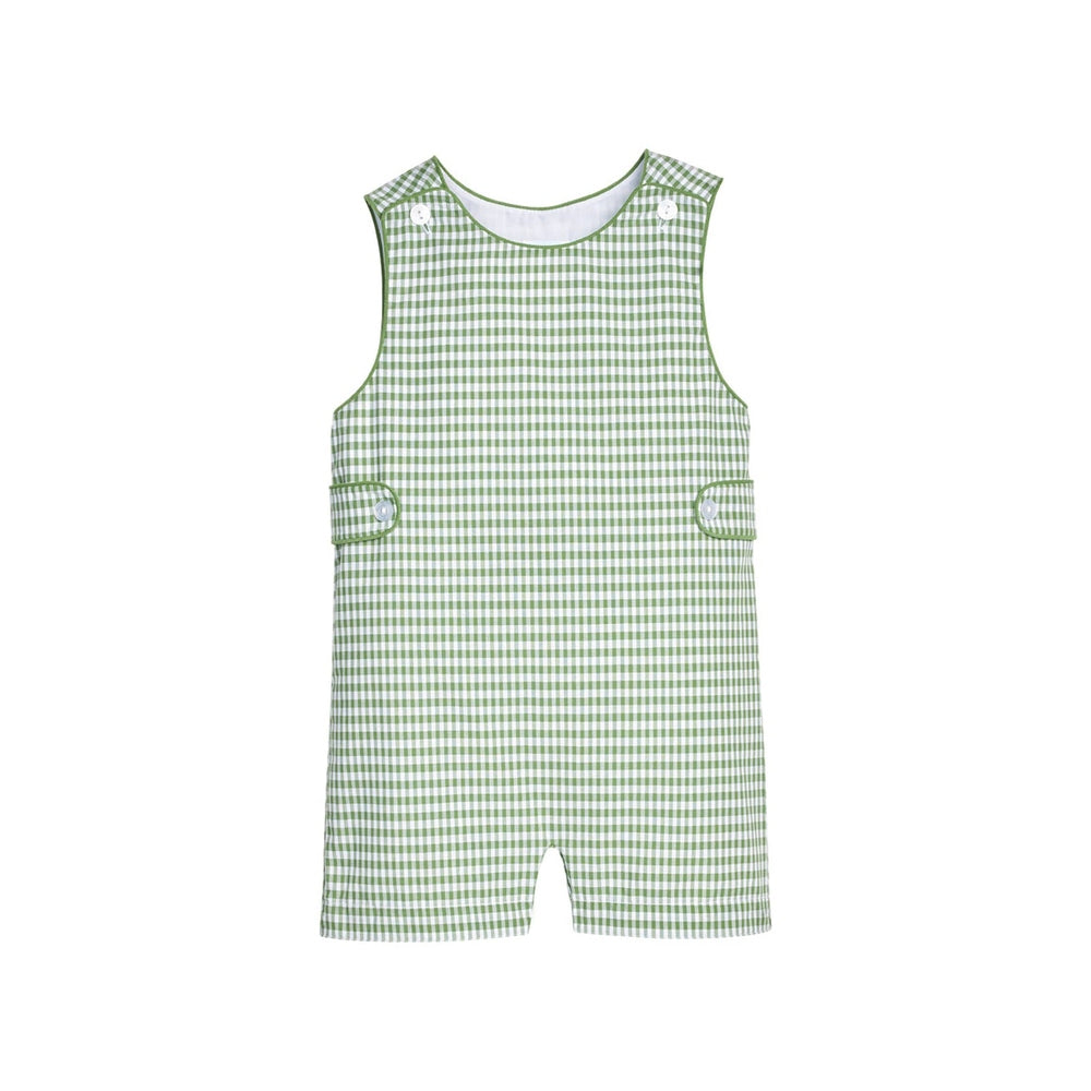 Button Tab Jon Jon - Watercress Gingham