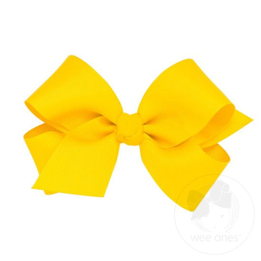 Wee Ones Medium Bow - YEL