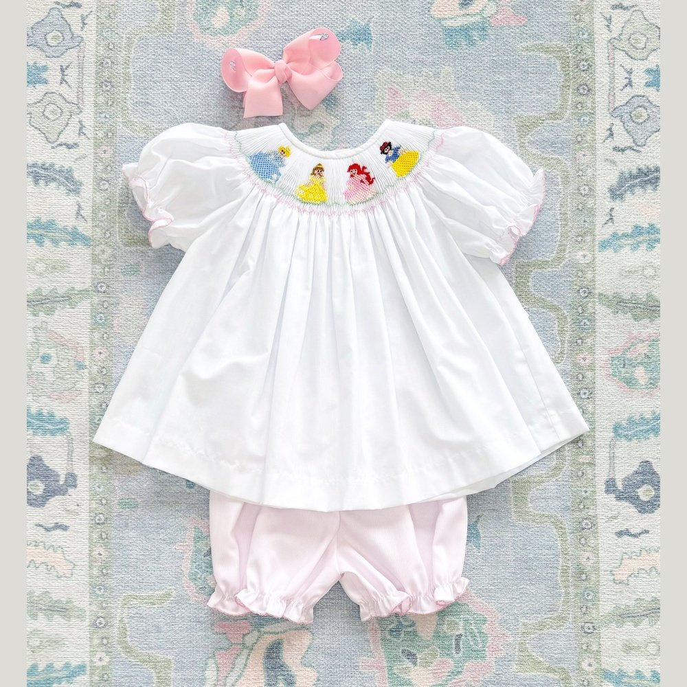 Pink Princess Bloomer Set