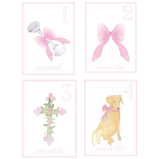 Girl Milestone Cards