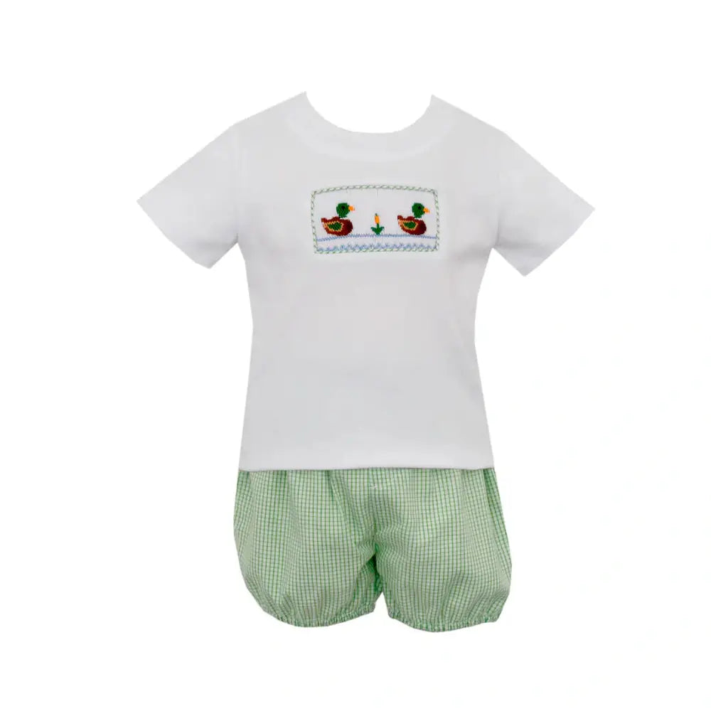 Green Mallard Short Set