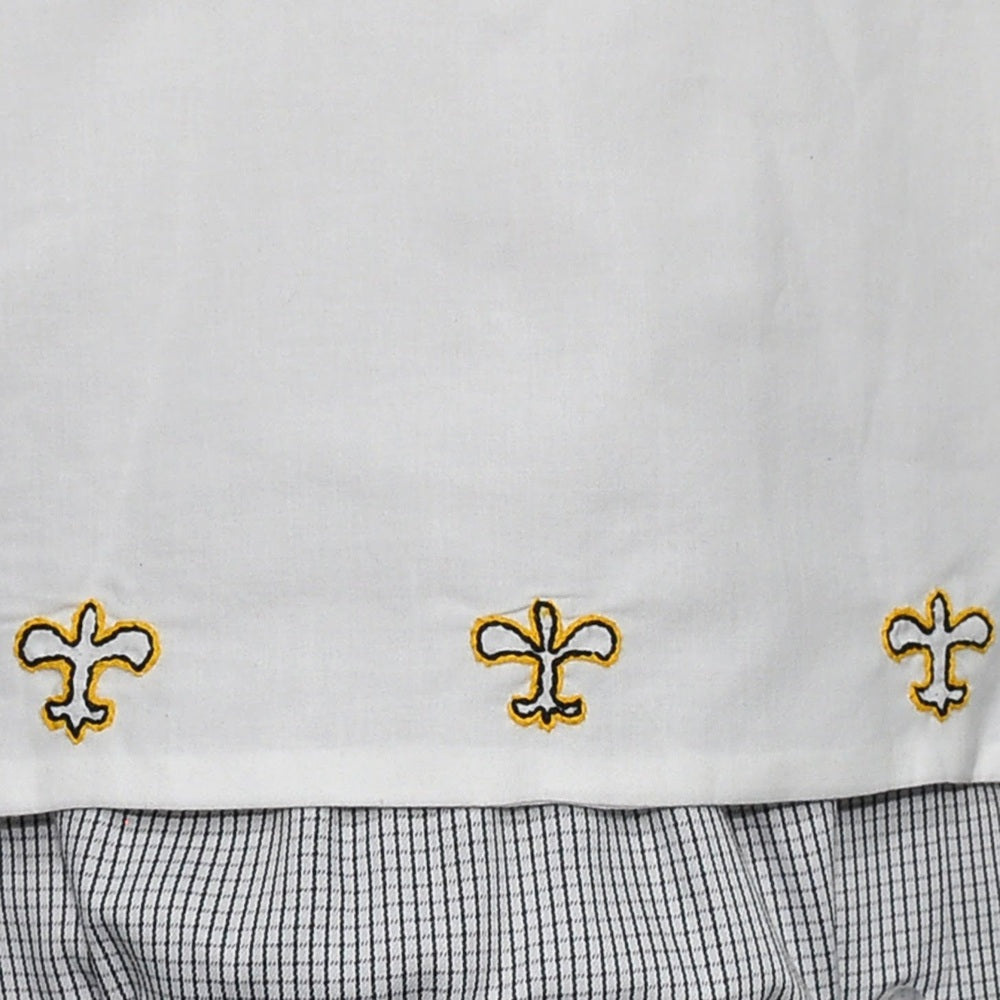 Fleur De Lis Diaper Set