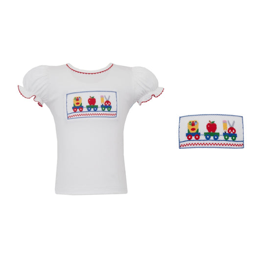 Back to School Girls Knit Shirt