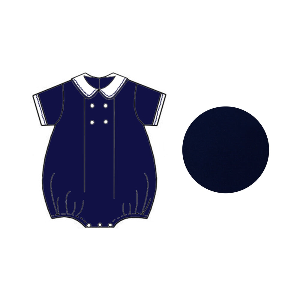 Navy Blue Boy Bubble