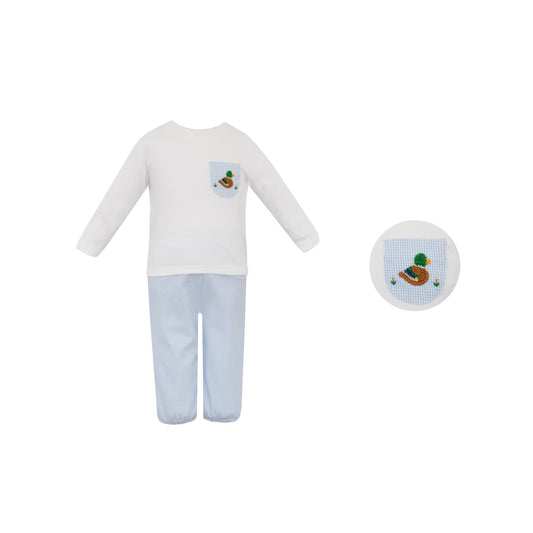 MALLARD KNIT PANT SET