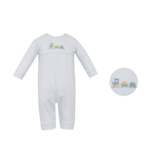 Train Knit Long Romper