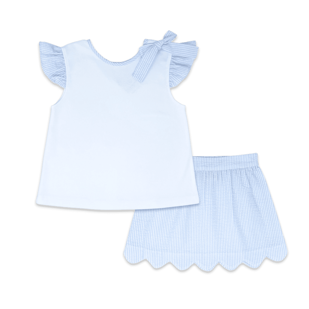 Angel Blouse Skirt Set