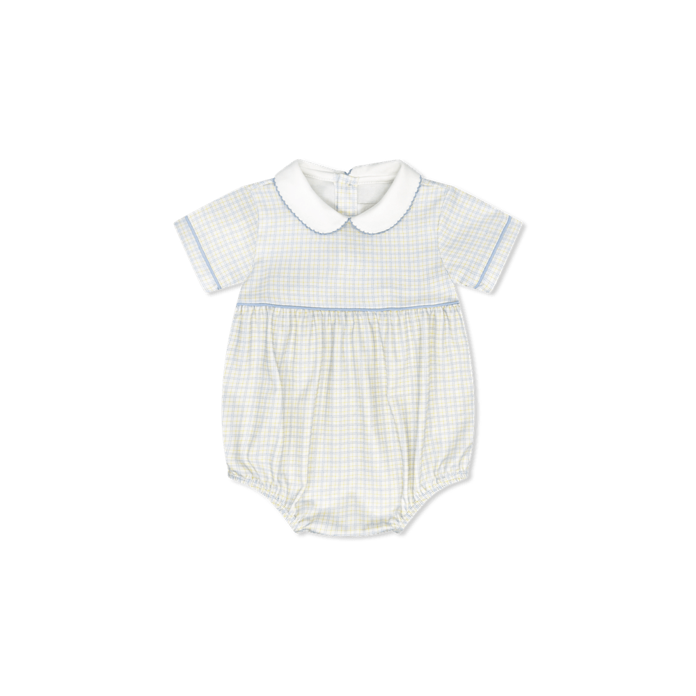 Baby Bea Bubble - Cornflower Check