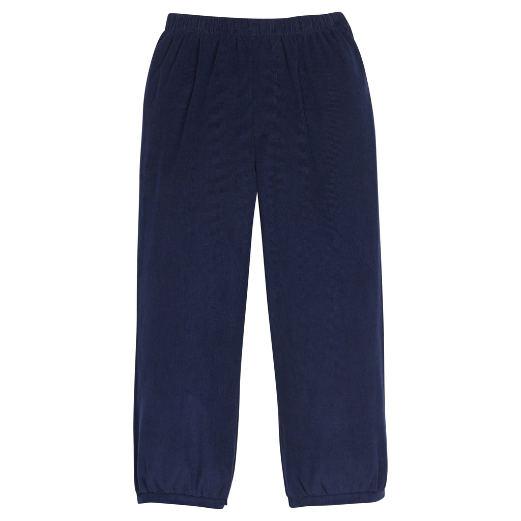 Banded Pants - Navy Corduroy