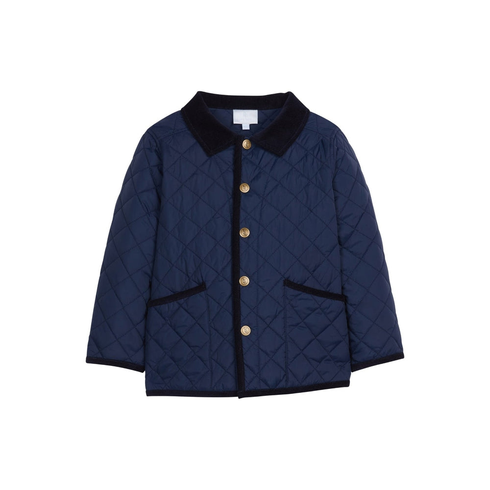 Classic Quilted Jacket - Navy