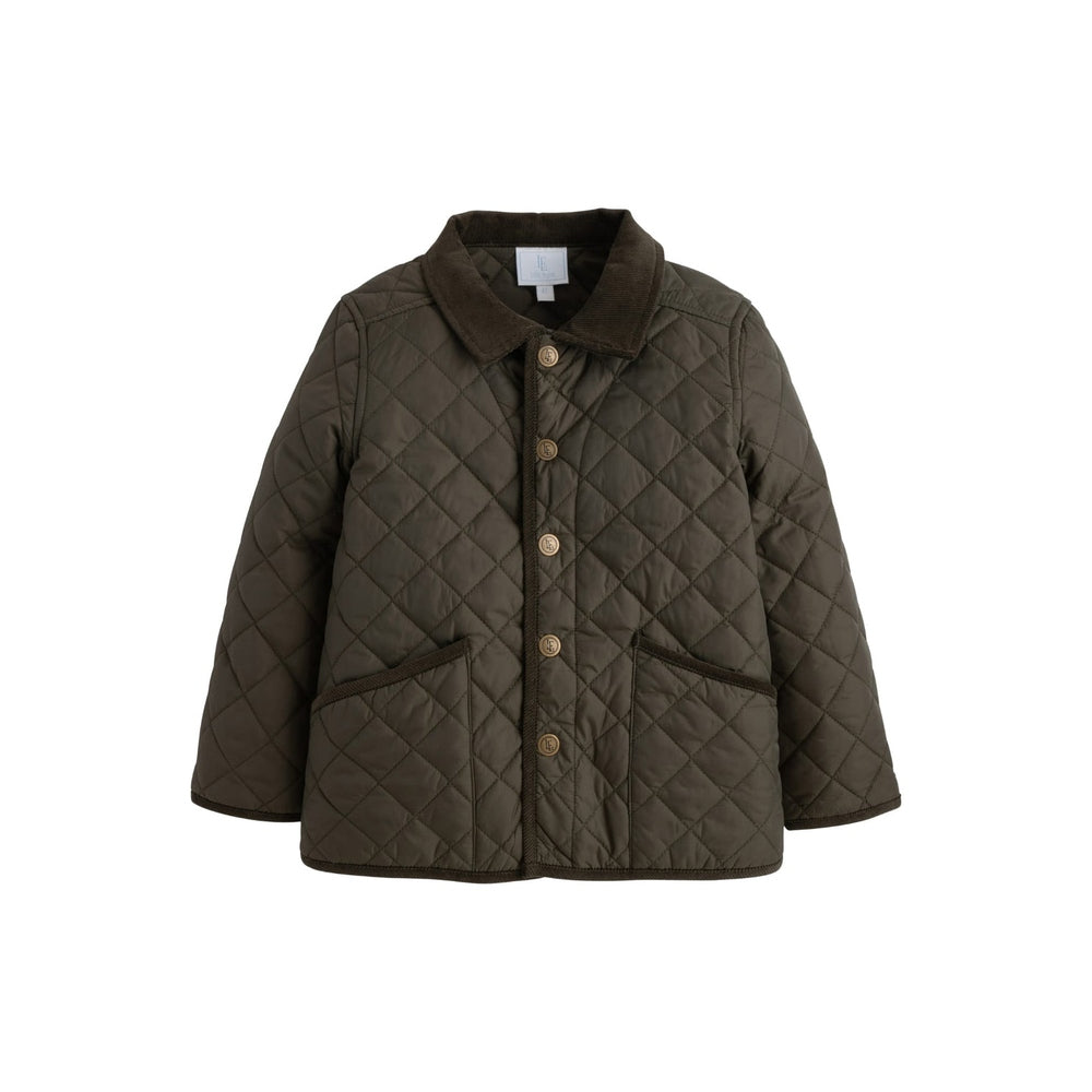 Classic Quilted Jacket - Olive