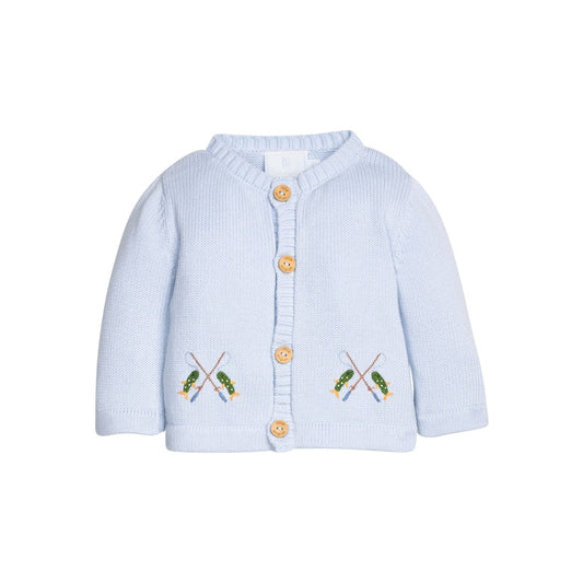 Crochet Cardigan - Fishing Rod