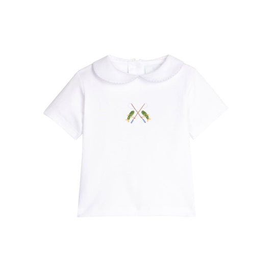 Crochet Peter Pan Shirt - Fishing Rod