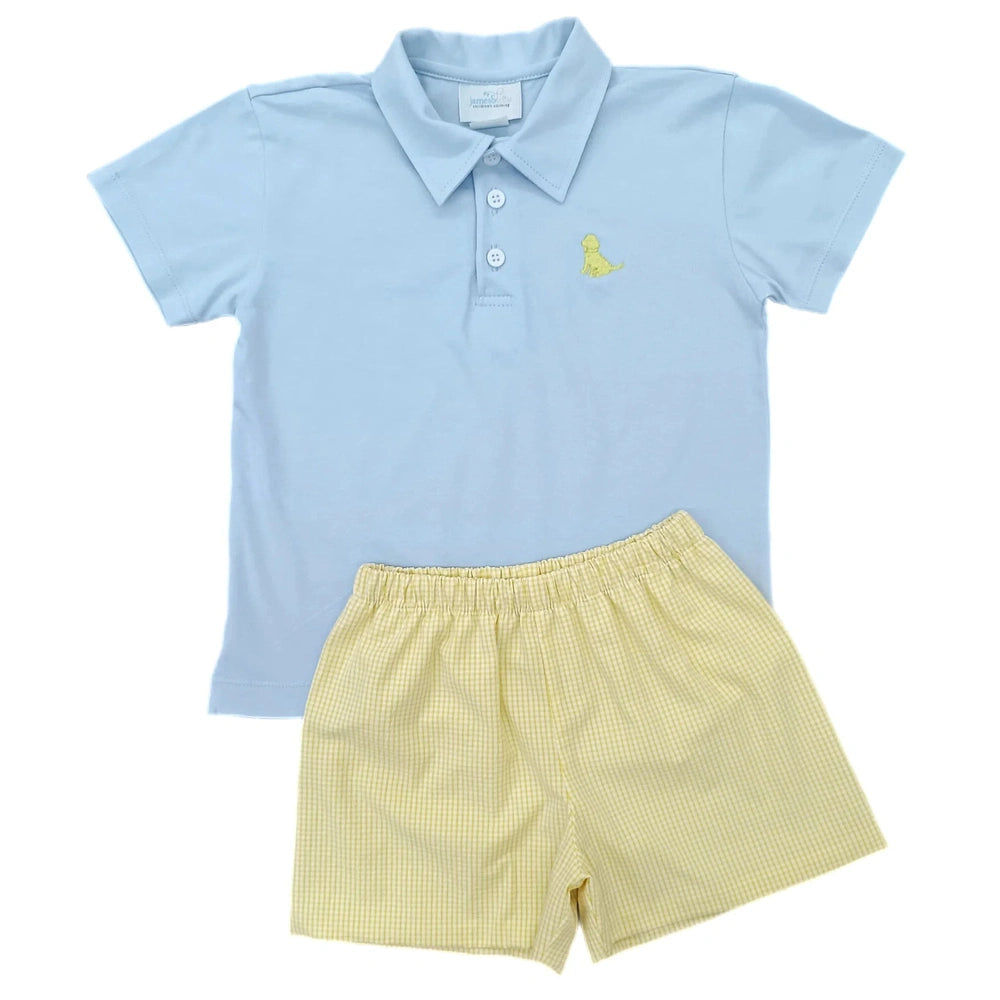 SQUEEZE THE DAY - YELLOW SHORTS