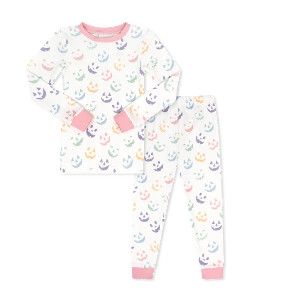 Lullaby Set - Sweet Pea PJ Set - Peek-a- BOO, Park Pink