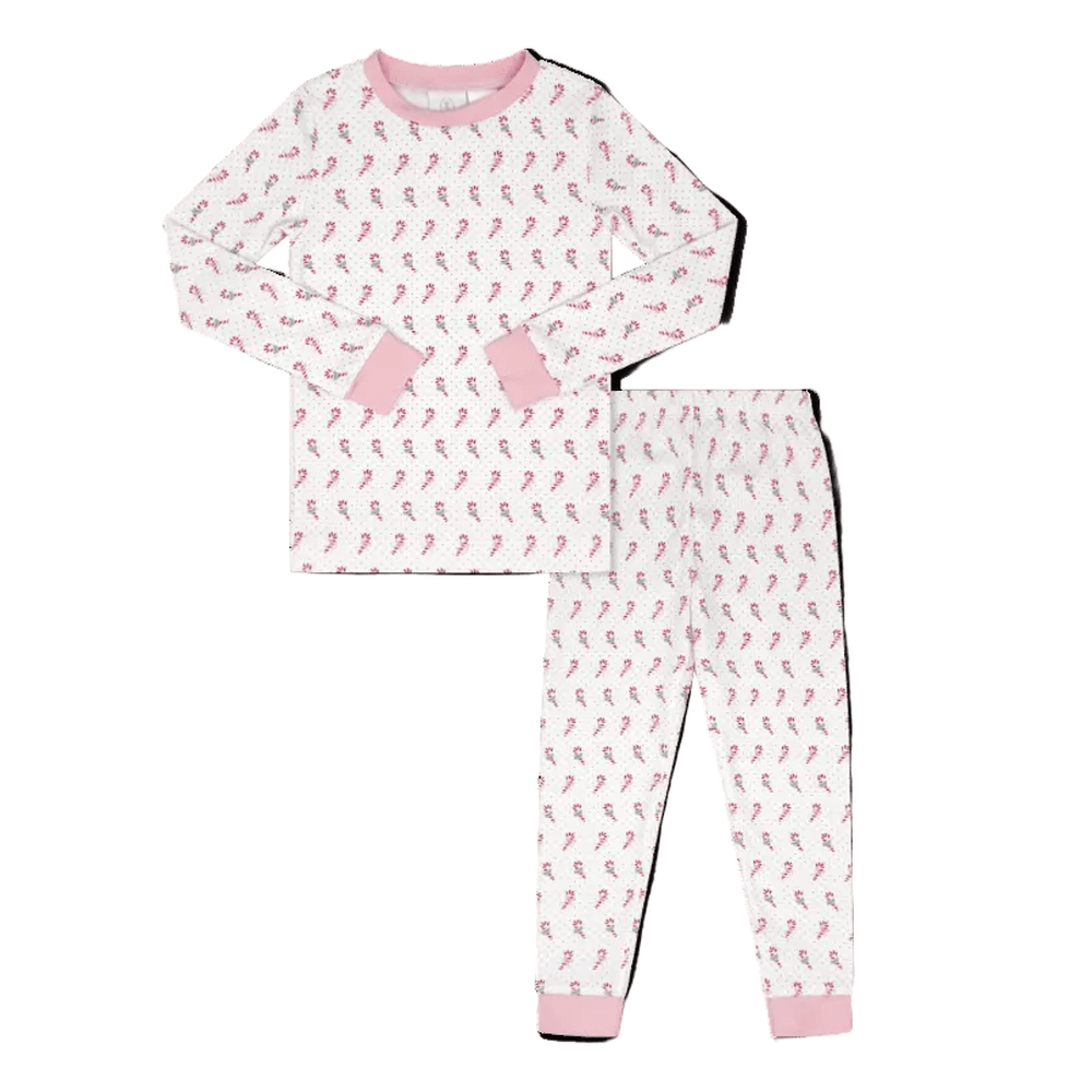 Sweet Pea PJ Set - Candy Cane Lane