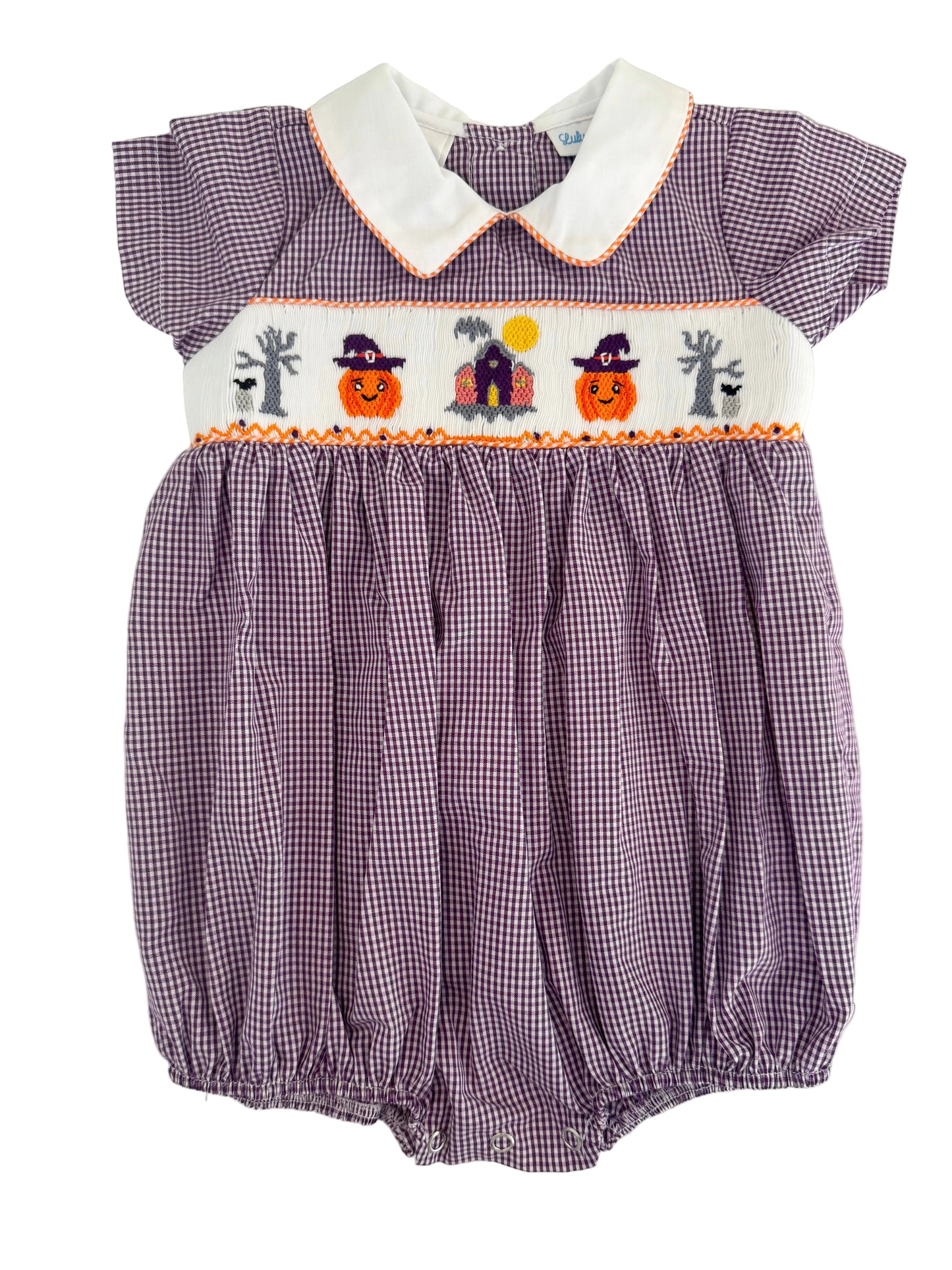 Halloween Smocked Boy Bubble