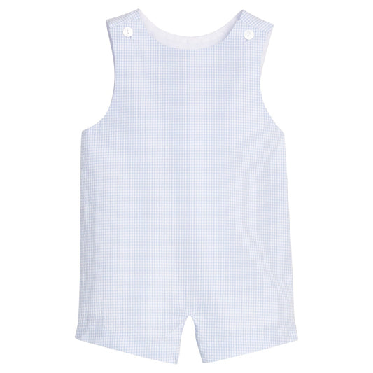 Vintage Jon Jon - Light Blue Seersucker Gingham
