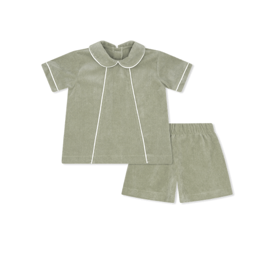 Adam Short Set - Sweetgrass Corduroy